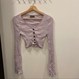 urban outfitters purple cardigan